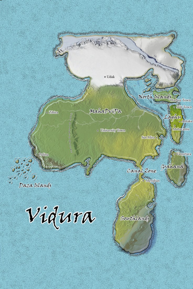 Map of Vidura Color